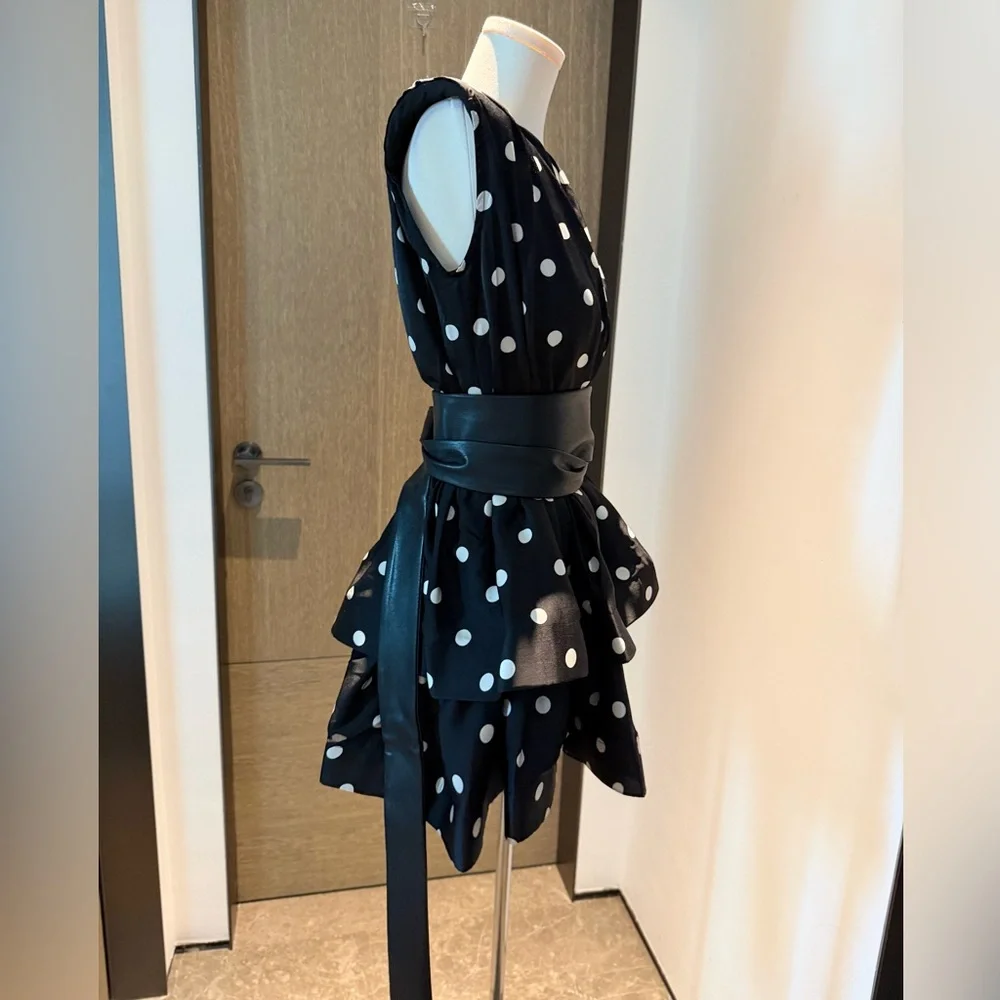 Bronx and Banco Riley Ruffle Mini Dress - Picture 4 of 12